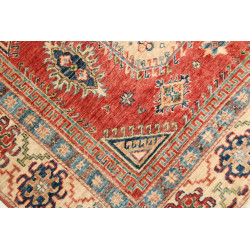 Tappeto Kazak Fine Pakistan 155x246 Rosso Terra