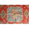 Tappeto Kazak Fine Pakistan 155x246 Rosso Terra