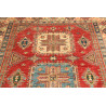 Tappeto Kazak Fine Pakistan 155x246 Rosso Terra