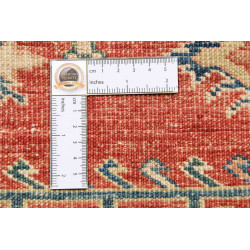 Tappeto Kazak Fine Pakistan 155x246 Rosso Terra