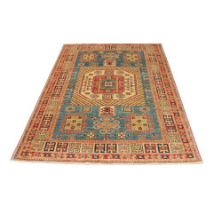 Tappeto Kazak Fine Pakistan 143x195 Ottanio Cre
