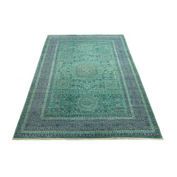 Tappeto Mamlouk Pakistan 123x190 Verde Acqua Bl