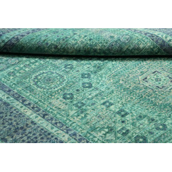 Tappeto Mamlouk Pakistan 123x190 Verde Acqua Bl