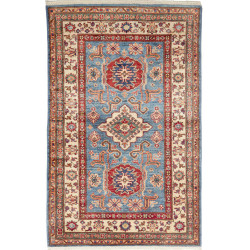 Tappeto Kazak Fine Pakistan 99x152 Blu Terracot