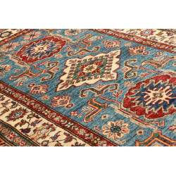 Tappeto Kazak Fine Pakistan 99x152 Blu Terracot