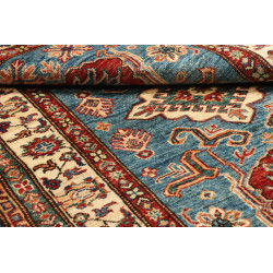 Tappeto Kazak Fine Pakistan 99x152 Blu Terracot