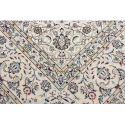 Tappeto Nain 6la Persia 214x305 Blu Notte Crema