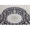 Tappeto Nain 6la Persia 214x305 Blu Notte Crema