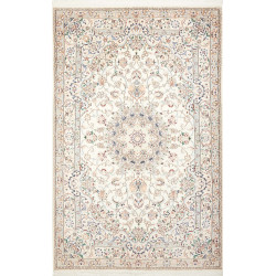 Tappeto Nain 9la Persia 164x262 Avorio Blu Chia