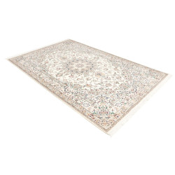 Tappeto Nain 9la Persia 164x262 Avorio Blu Chia