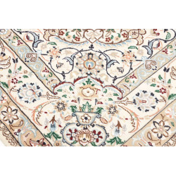 Tappeto Nain 9la Persia 164x262 Avorio Blu Chia