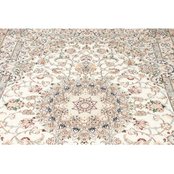 Tappeto Nain 9la Persia 164x262 Avorio Blu Chia