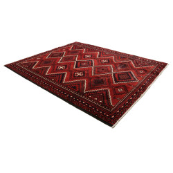 Tappeto Lori Persia 237x290 Rosso Borgogna Blu
