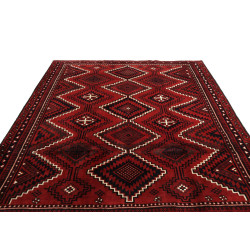 Tappeto Lori Persia 237x290 Rosso Borgogna Blu