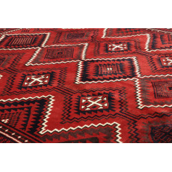 Tappeto Lori Persia 237x290 Rosso Borgogna Blu