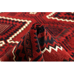 Tappeto Lori Persia 237x290 Rosso Borgogna Blu