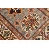 Tappeto Kazak Fine Pakistan 83x291 Grigio Blu R