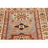 Tappeto Kazak Fine Pakistan 83x291 Grigio Blu R