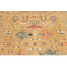 Tappeto Kazak Fine Pakistan 166x242 Oro Ocra Be