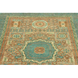 Tappeto Mamlouk Pakistan 125x180 Arancio Terrac
