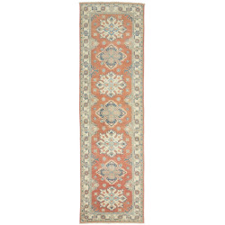Tappeto Kazak Afghanistan 84x293 Terracotta Cre