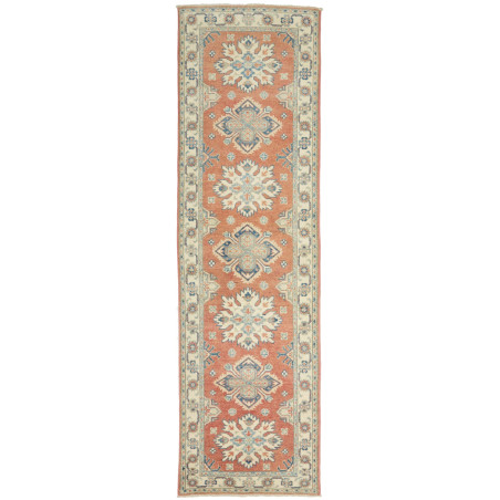 Tappeto Kazak Afghanistan 84x293 Terracotta Cre