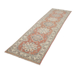 Tappeto Kazak Afghanistan 84x293 Terracotta Cre
