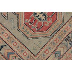 Tappeto Kazak Afghanistan 82x286 Verde Salvia T