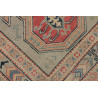 Tappeto Kazak Afghanistan 82x286 Verde Salvia T
