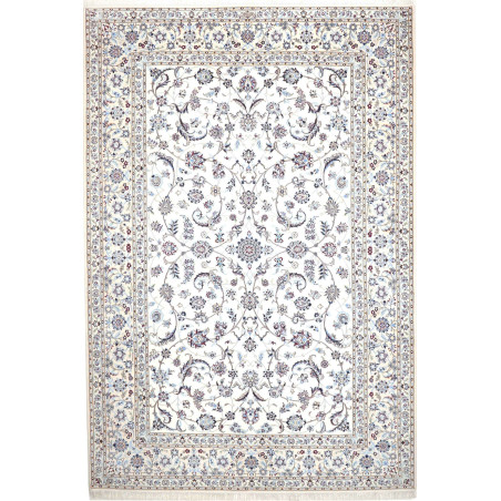 Tappeto Nain 6la Persia 207x304 Avorio Crema Bl