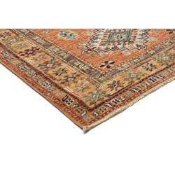 Tappeto Kazak Fine Pakistan 83x282 Terracotta A