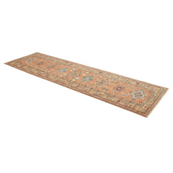Tappeto Kazak Fine Pakistan 82x282 Ruggine Terr