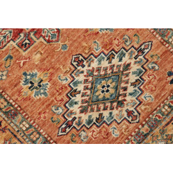 Tappeto Kazak Fine Pakistan 82x282 Ruggine Terr