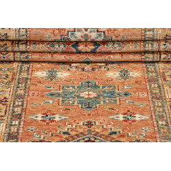 Tappeto Kazak Fine Pakistan 82x282 Ruggine Terr