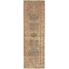 Tappeto Kazak Fine Pakistan 77x256 Grigio Taupe