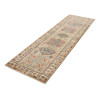 Tappeto Kazak Fine Pakistan 77x256 Grigio Taupe
