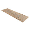 Tappeto Kazak Fine Pakistan 77x256 Grigio Taupe