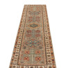 Tappeto Kazak Fine Pakistan 77x256 Grigio Taupe