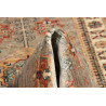 Tappeto Kazak Fine Pakistan 77x256 Grigio Taupe