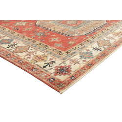 Tappeto Kazak Fine Pakistan 200x300 Rosso Terra