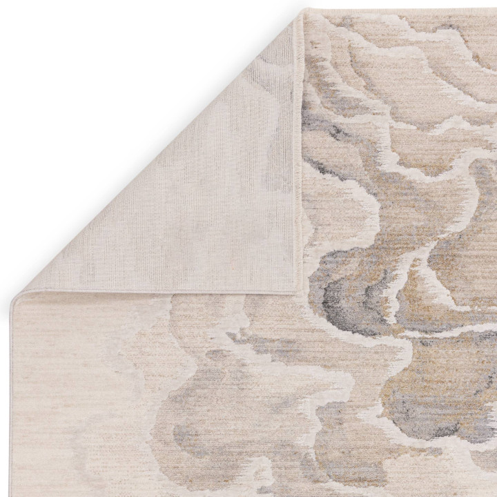 Rug Seville abstract beige and grey 120x180 cm