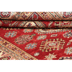 Tappeto Kazak Fine Pakistan 145x190 Rosso Rubin