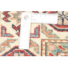 Tappeto Kazak Fine Pakistan 145x190 Rosso Rubin