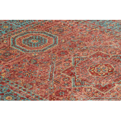 Tappeto Mamlouk Pakistan 124x186 Rosso Teale Gi