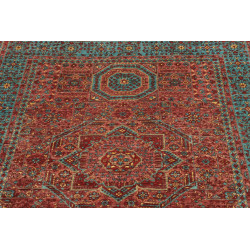 Tappeto Mamlouk Pakistan 124x186 Rosso Teale Gi