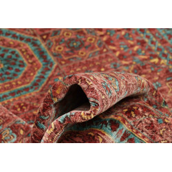 Tappeto Mamlouk Pakistan 124x186 Rosso Teale Gi