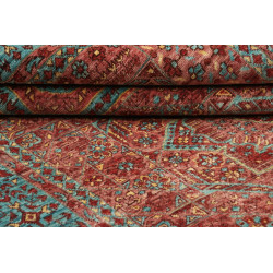 Tappeto Mamlouk Pakistan 124x186 Rosso Teale Gi