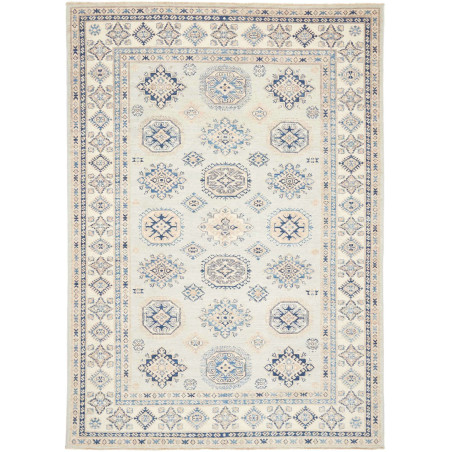 Tappeto Kazak Fine Pakistan 172x240 Azzurro Ten
