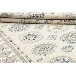 Tappeto Kazak Fine Pakistan 172x240 Azzurro Ten