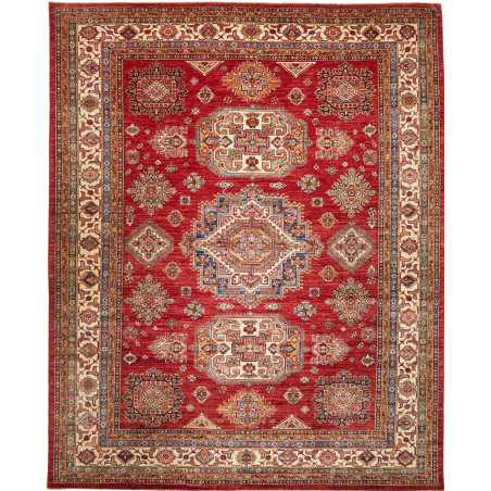 Tappeto Kazak Fine Pakistan 257x316 Rosso Crema